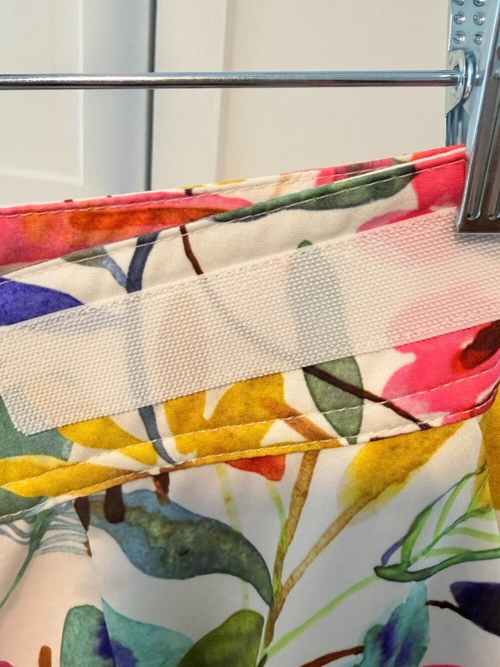 🌸🎨 Multicolor Floral Pencil Skirt | Watercolor Print | Ripe Skirt | Medium - Picture 5 of 15